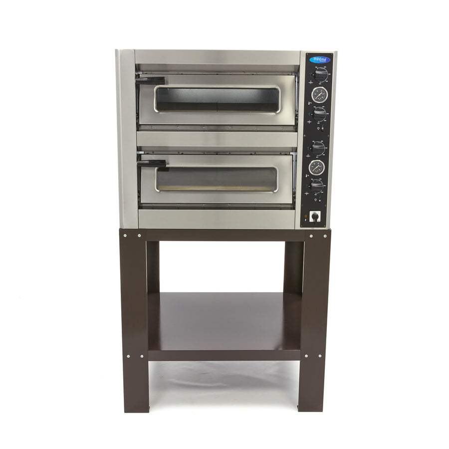 Châssis Deluxe Four à Pizza 6 + 6 x 30 cm Double