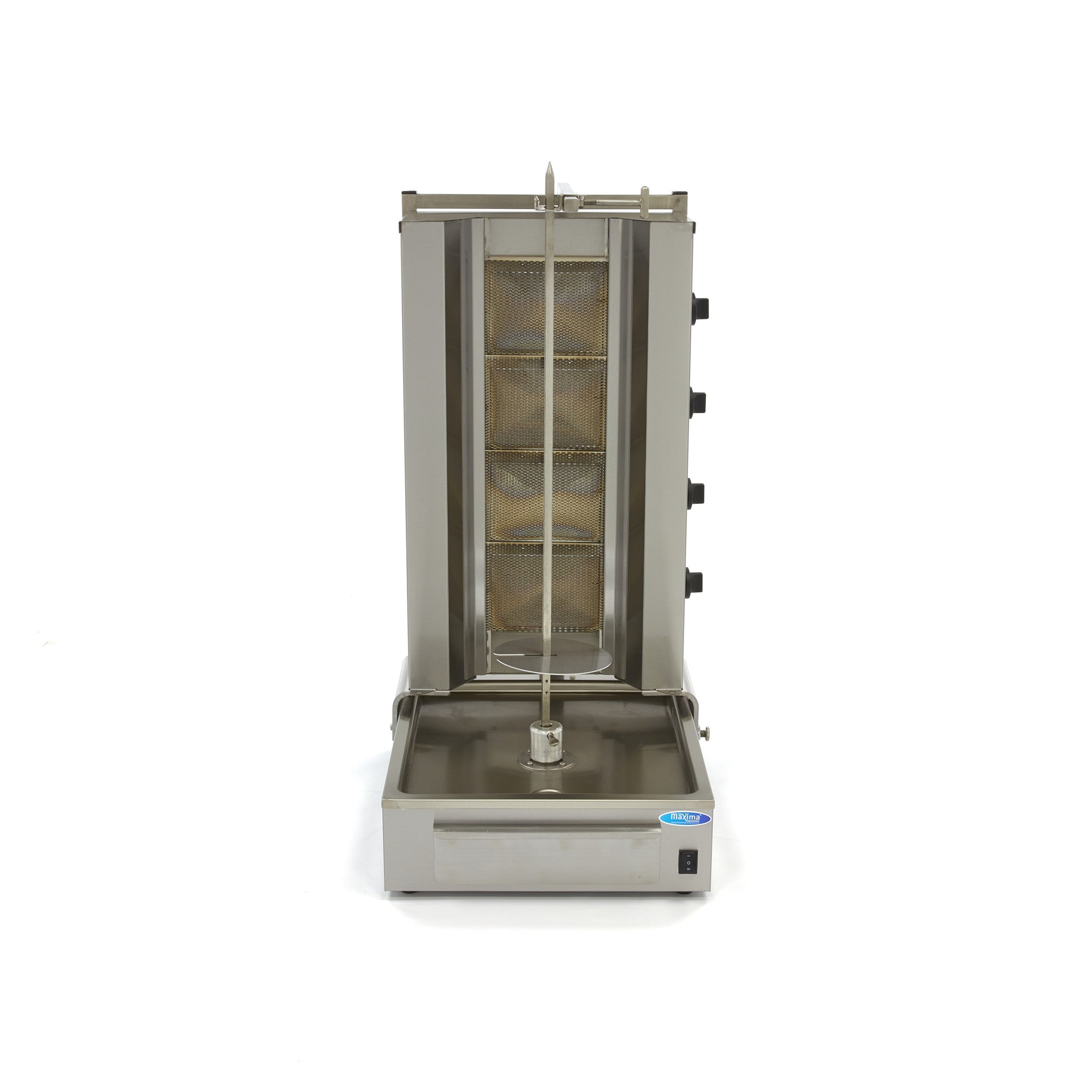 Kebab grill - 4 brûleurs - 70 kg de viande - gaz