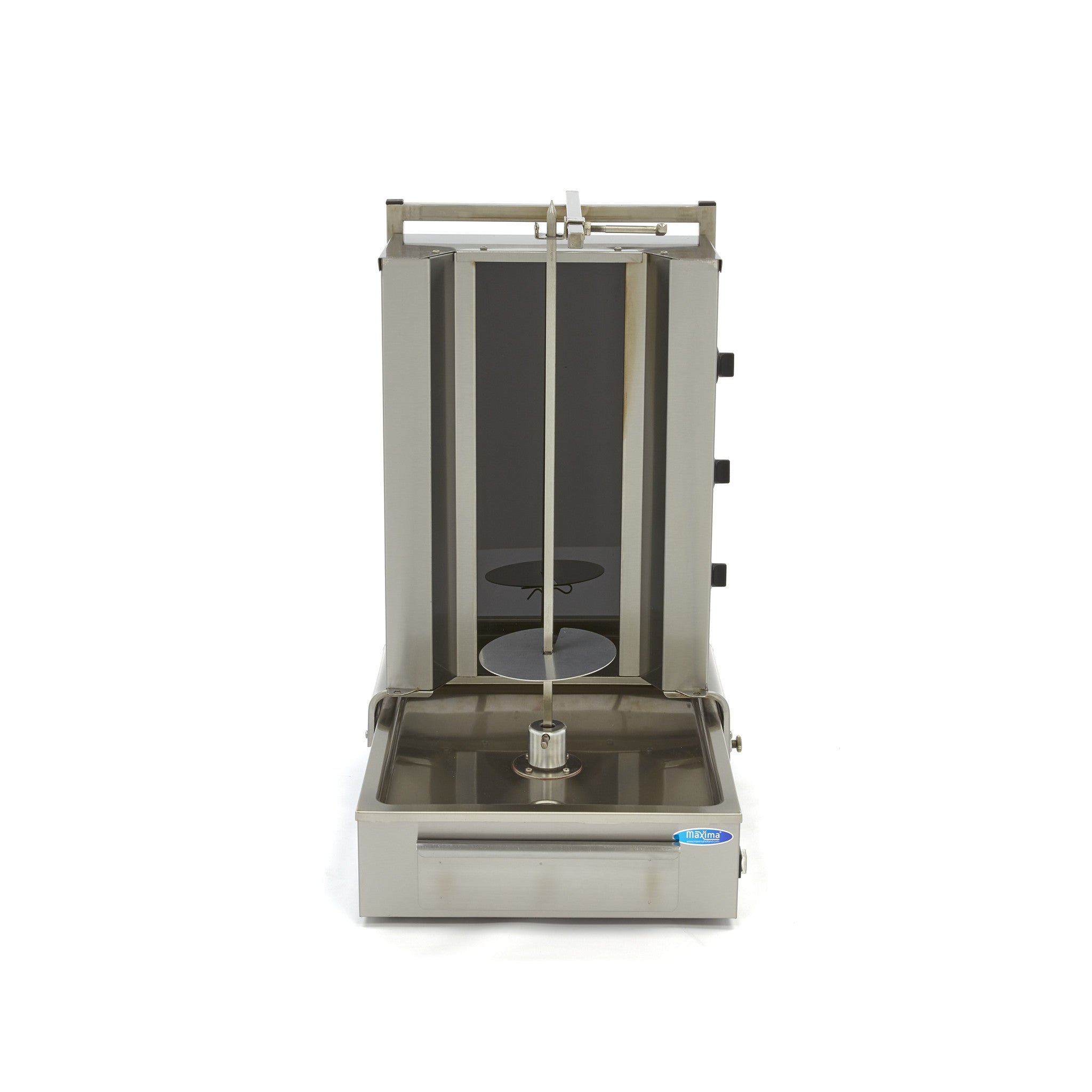 Kebab grill - 3 brûleurs - 40 kg de viande - électrique