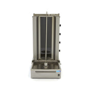 Kebab grill - 4 brûleurs - 70 kg de viande - électrique