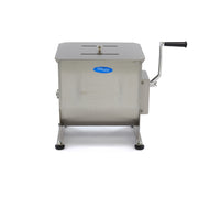 Mélangeur à viande - 30 L - 25 kg viande - axle unique - manuel