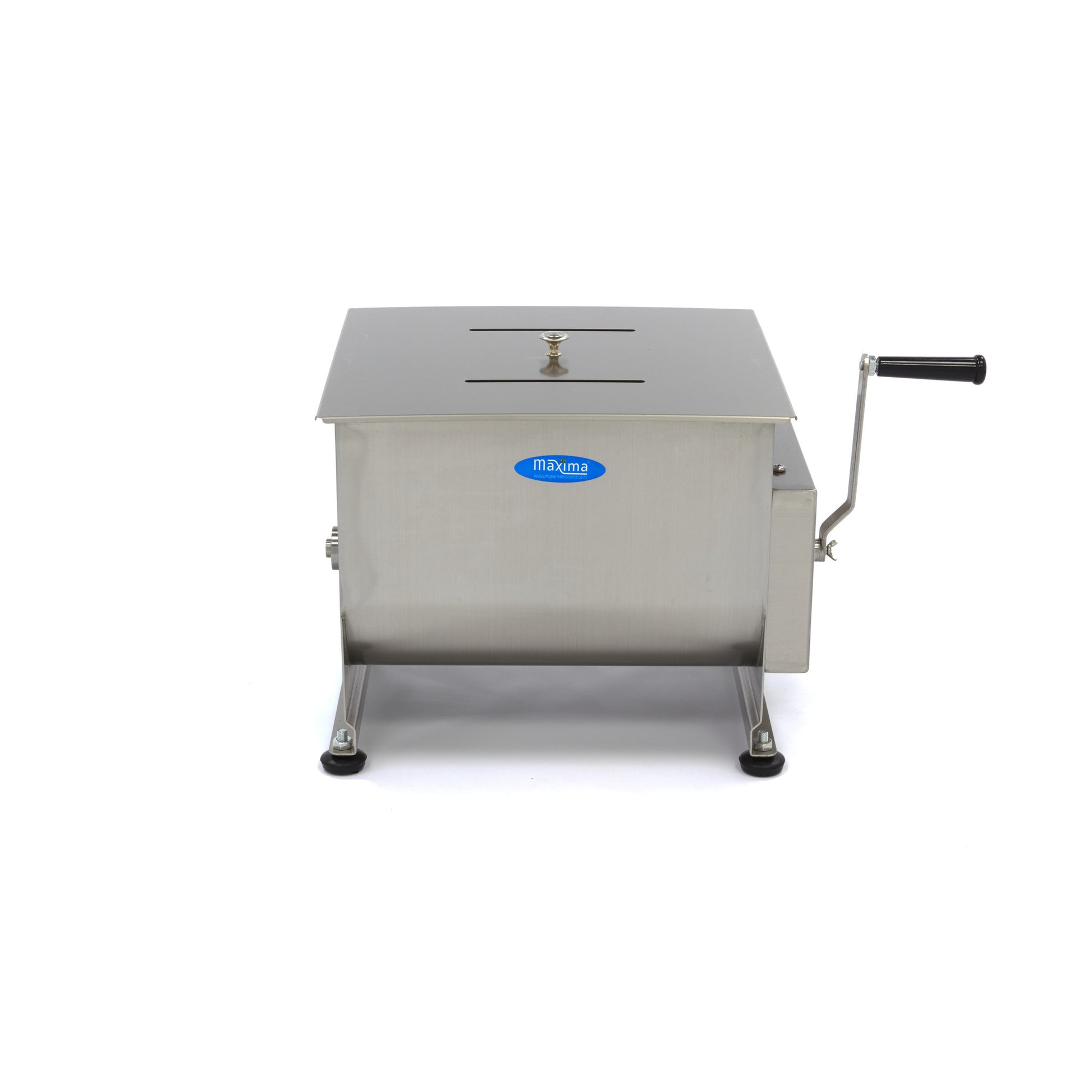 Mélangeur á viande - 30 L - 25 kg viande - axle double - manuel