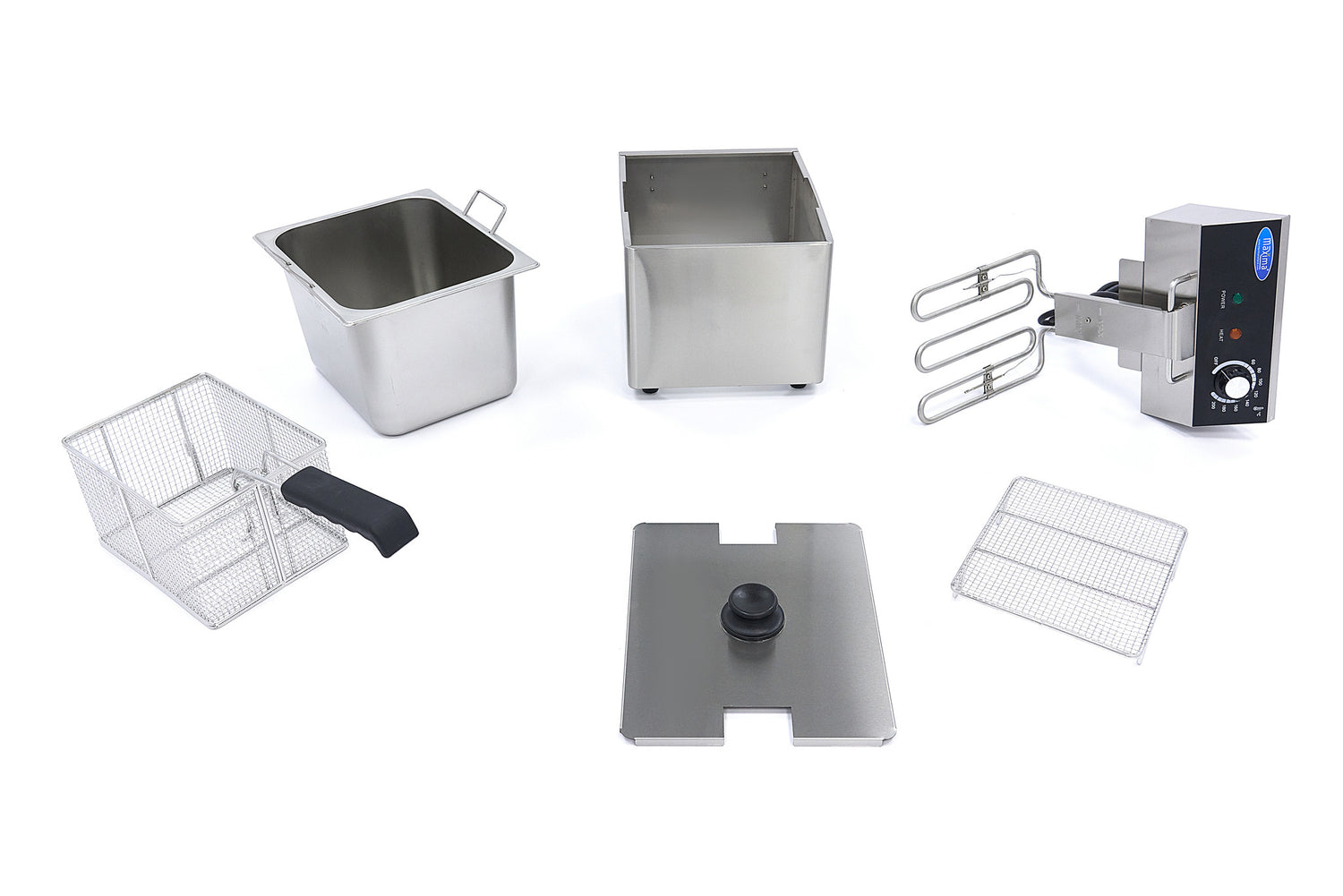 Friteuse - 8 L - 1 panier - jusqu'à 1,4 kg de frites