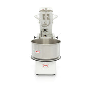 Pétrin à spirale Maxima, machine à pâte de 50 L, bol amovible, 2 vitesses, capacité 30 kg de pâte, électrique 400V.