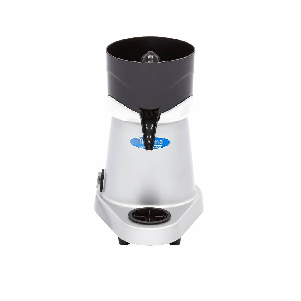 Presse-agrumes électrique Maxima, presse orange 32 L/h, hauteur de verre 12,5 cm, pour extraire le jus d'agrumes.