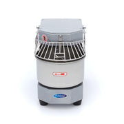 Pétrin à spirale Maxima en argent, capacité de 8L, pour pétrir jusqu'à 4,5 kg de pâte. Machine à pâte professionnelle.