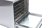 Four à convection - gril et vapeur - 4 plateaux - minuterie intégrée
