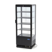 Vitrine réfrigérée Maxima de 98 L, mini display avec porte vitrée pour présentation de produits froids.