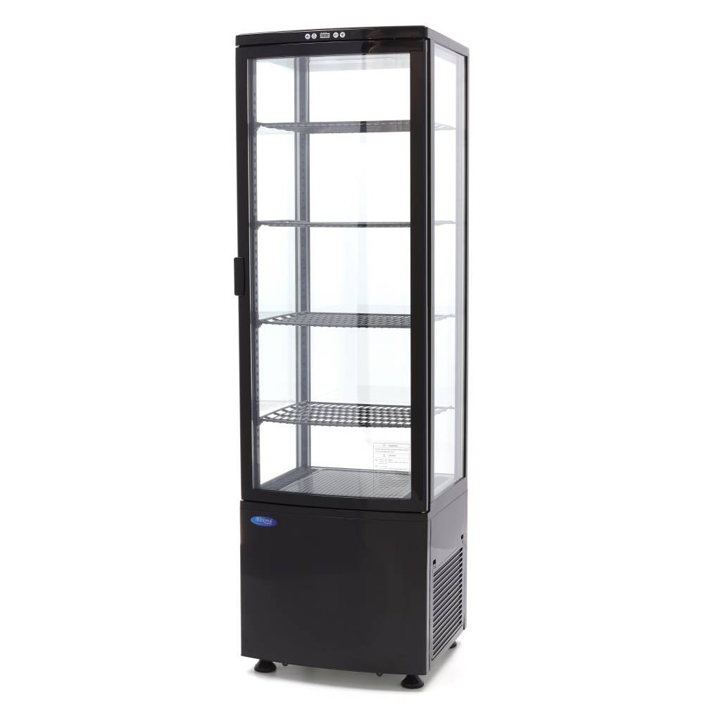 Vitrine réfrigérée Maxima de 235 L, mini display réfrigéré avec porte en verre, pour présentation de produits.