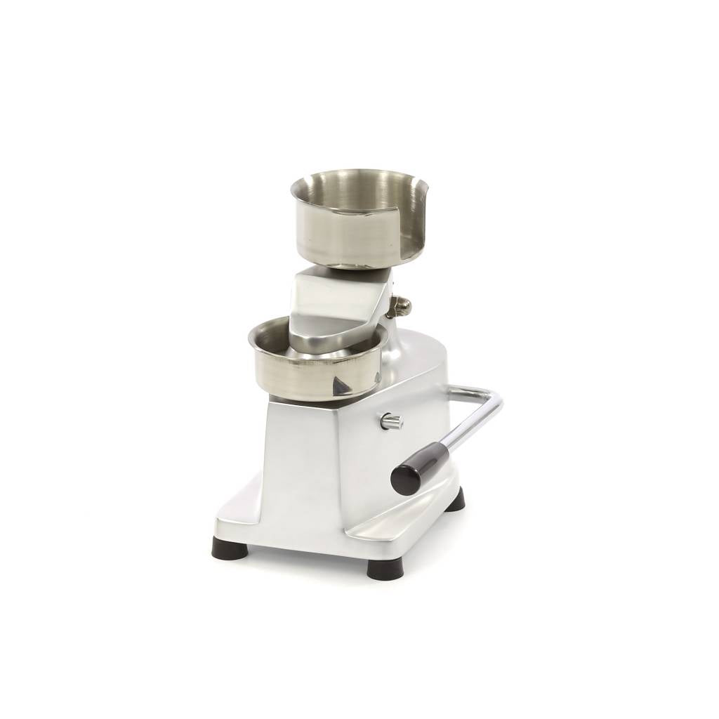 Presse à hamburger MAXIMA avec plaque de 10 cm, outil manuel pour former facilement des burgers maison.