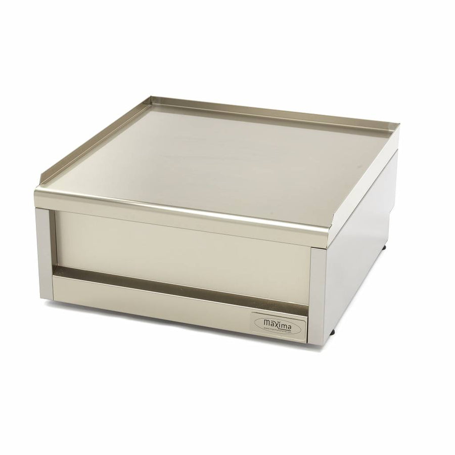 Plan de travail commercial double de la ligne de cuisson 600 Maxima, profondeur 60 cm, surface résistante et durable.