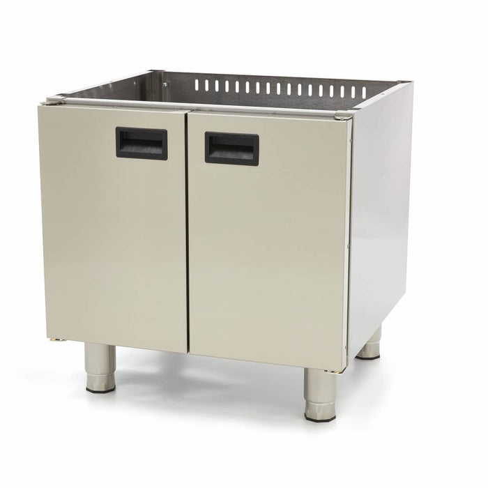 Stand de cuisine commerciale Maxima, unité double avec 2 portes, profondeur 60 cm, pour ligne de cuisson 600.