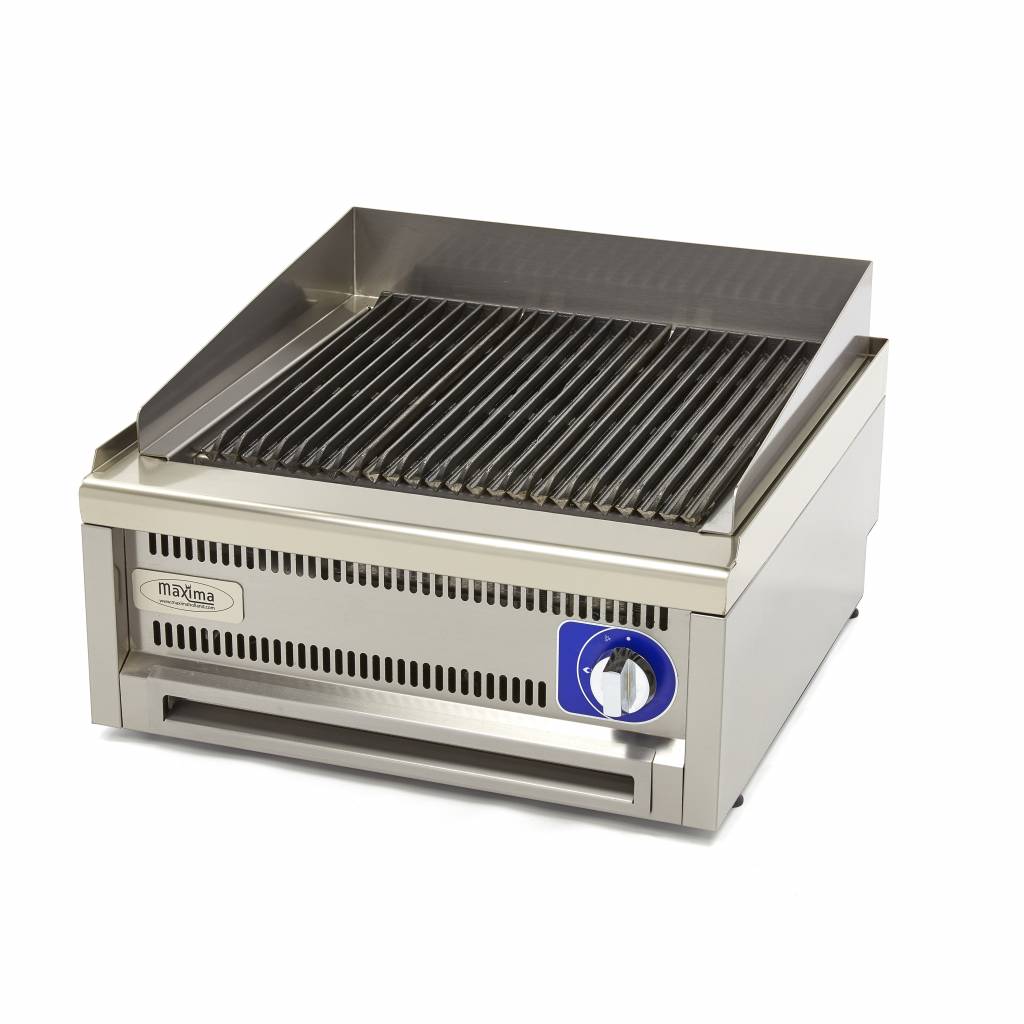 Grill à charbon commercial Maxima Ligne de cuisson 600, unité double gaz, 60 cm de profondeur, surface de cuisson sp-005