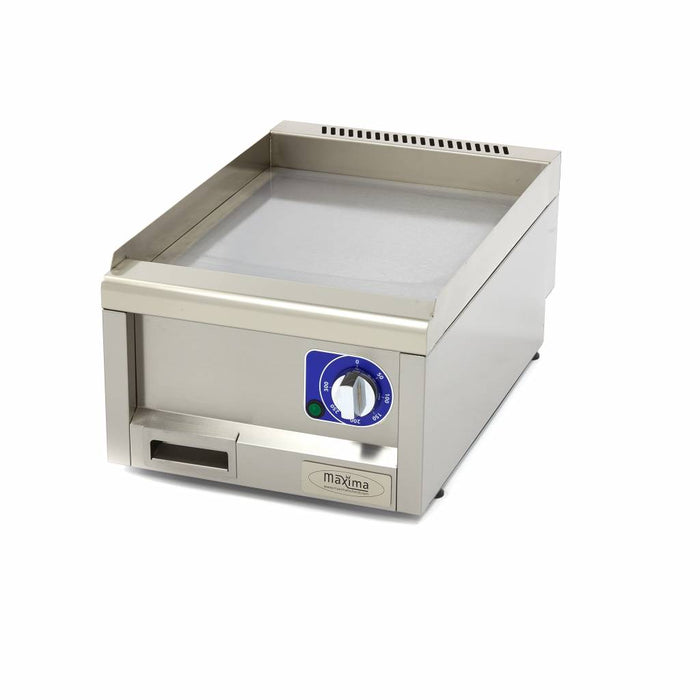 Gril électrique commercial Maxima Ligne de cuisson 600, surface lisse, unité simple, profondeur 60 cm, pour cuisine professionnelle