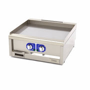 Commercial griddle - smooth - double unit - 60 cm deep - electric - 400V