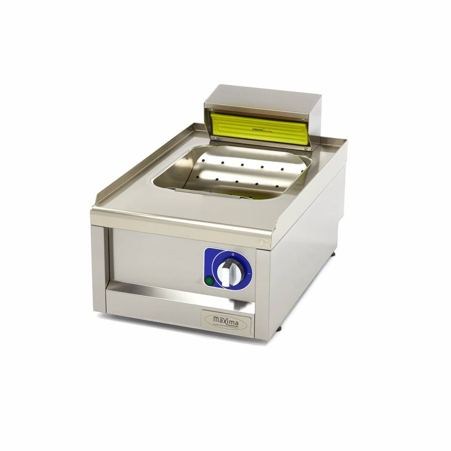 Réchauffeur de frites électrique Maxima, unité simple, ligne de cuisson 600, profondeur 60 cm, pour restauration commerciale.