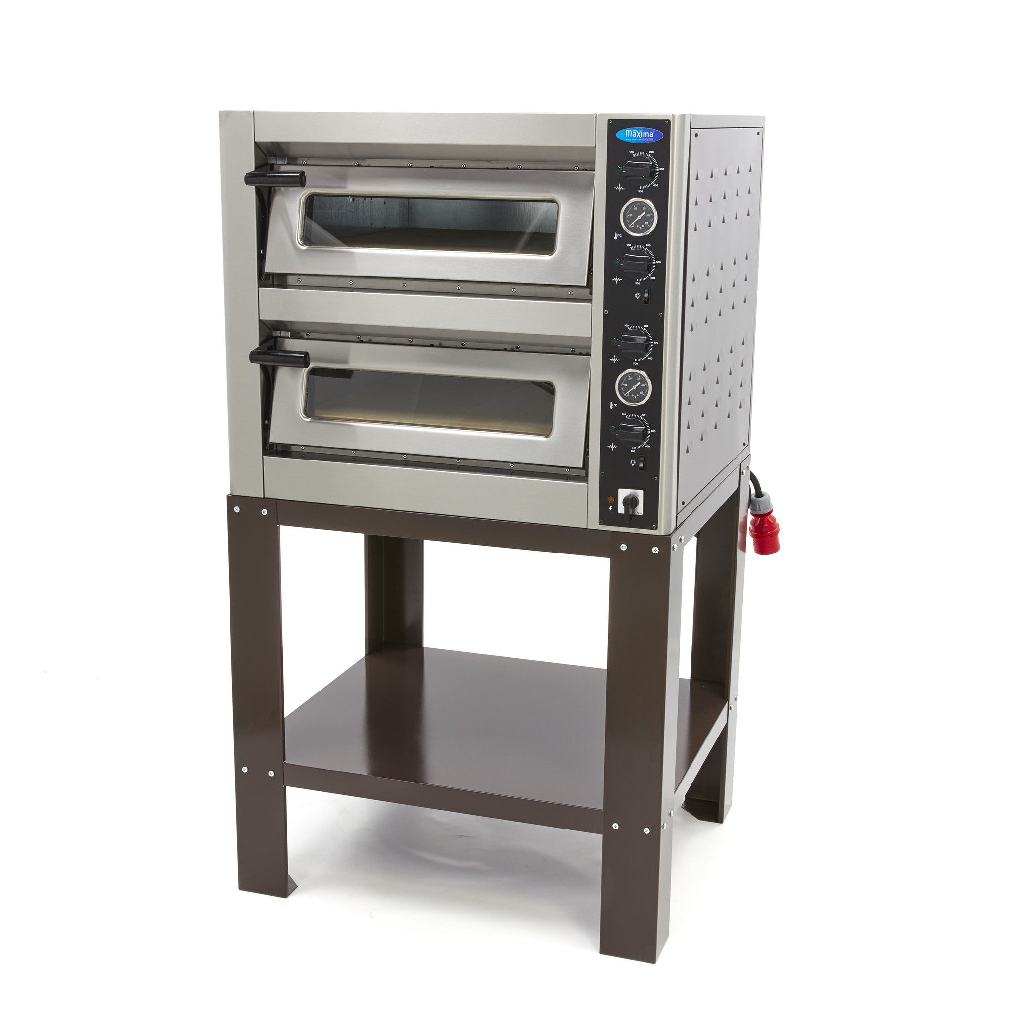 Châssis Deluxe Four à Pizza 4 + 4 x 25 cm Double