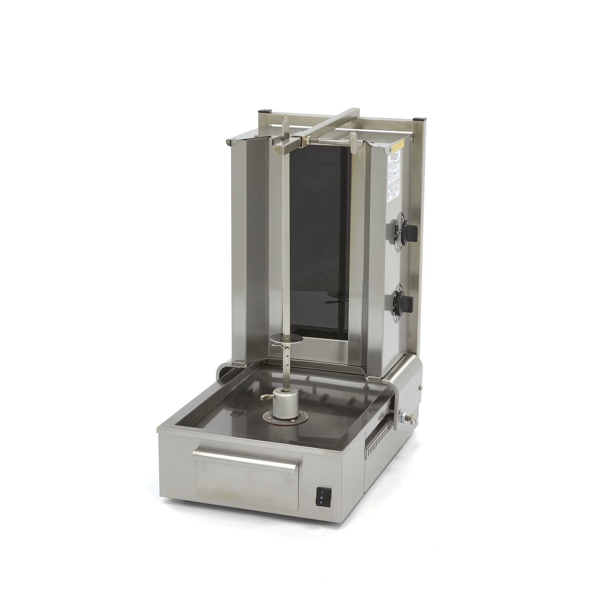 Kebab Grill - 2 Burners - 20 kg Meat Capacity - Electric