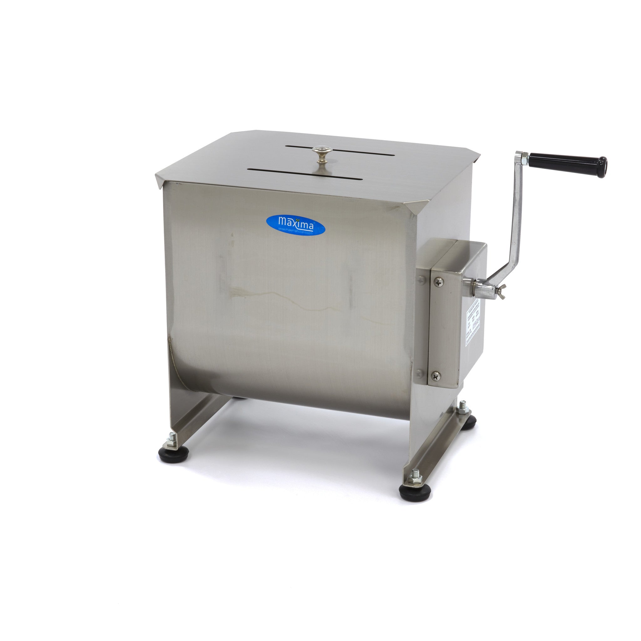 Mélangeur à viande - 30 L - 25 kg viande - axle unique - manuel