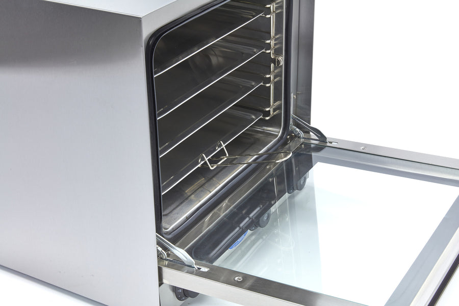 Four à convection - gril - 4 plateaux - minuterie intégrée - jusqu'à 300°C