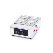 Chocolate melter - 4 x 1/6 GN 10 cm
