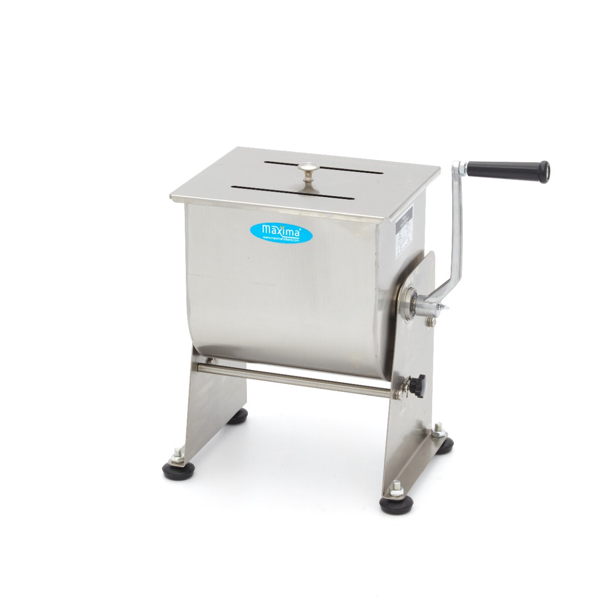 Meat mixer - 10 L - 7.5 kg meat - tilting bowl - manual