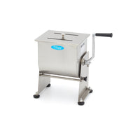 Meat mixer - 10 L - 7.5 kg meat - tilting bowl - manual