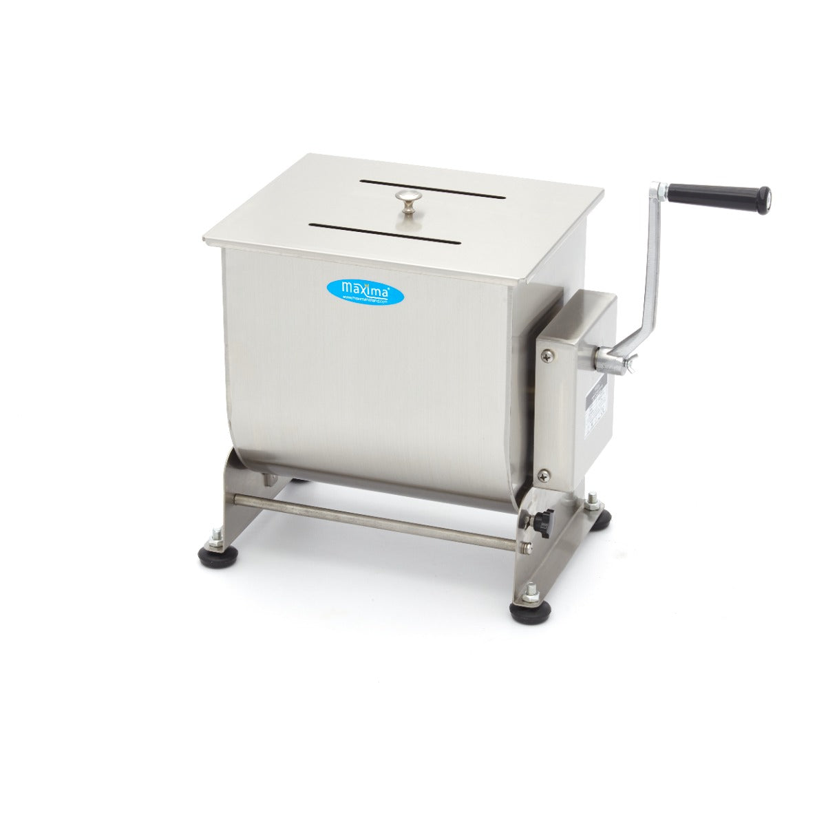 Meat mixer - 20 L - 16 kg meat - tilting bowl - manual