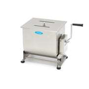 Meat mixer - 30 L - 25 kg meat - tilting bowl - manual