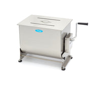 Meat mixer - 50 L - 43 kg meat - tilting bowl - manual