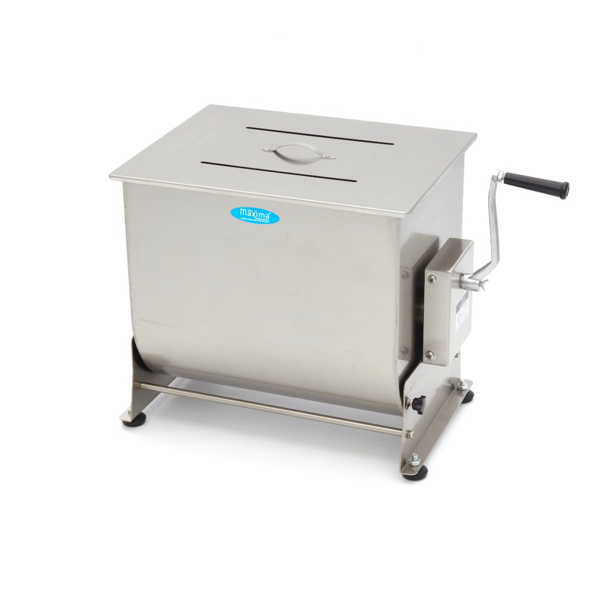 Meat mixer - 60 L - 55 kg meat - tilting bowl - manual