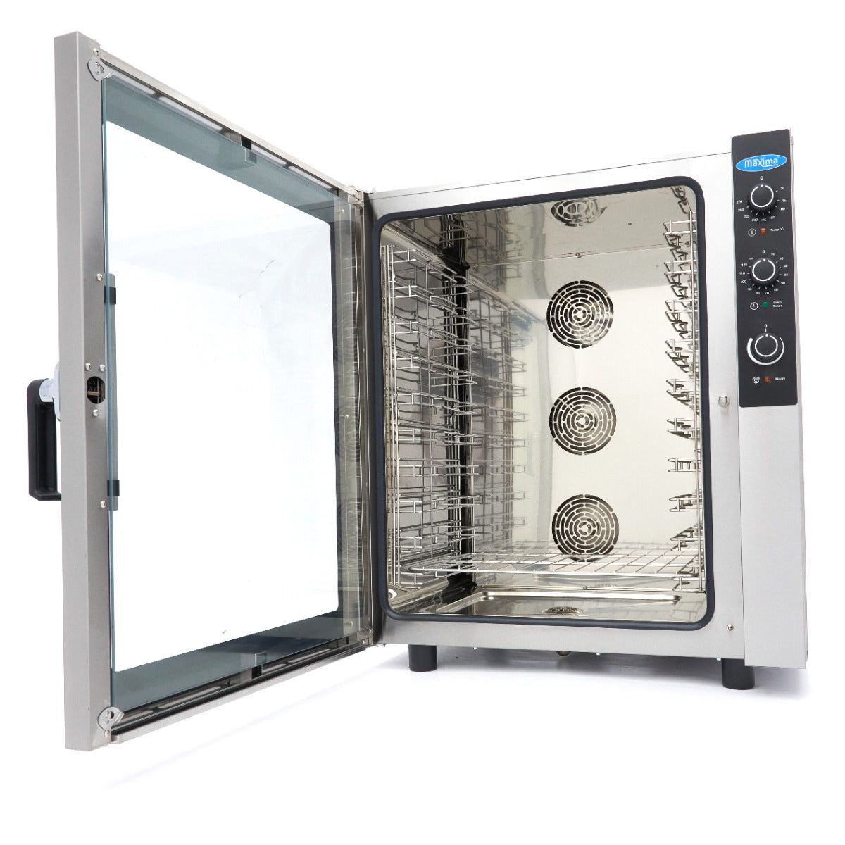 Four combiné - s'adapte à 10 plateaux (1/1 GN / 60 x 40 cm) - analogique - 400V