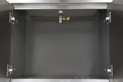 Friteuse - 30 L - 1 panier - avec robinet de vidange et support