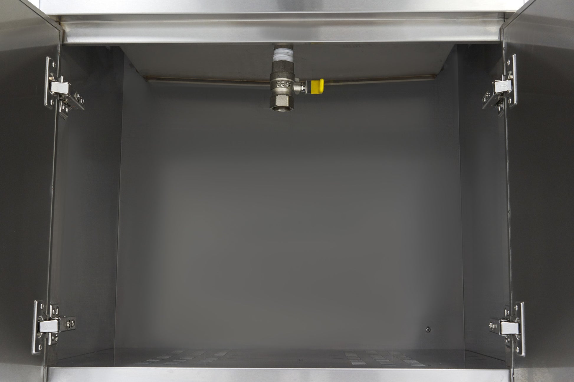Friteuse - 30 L - 1 panier - avec robinet de vidange et support