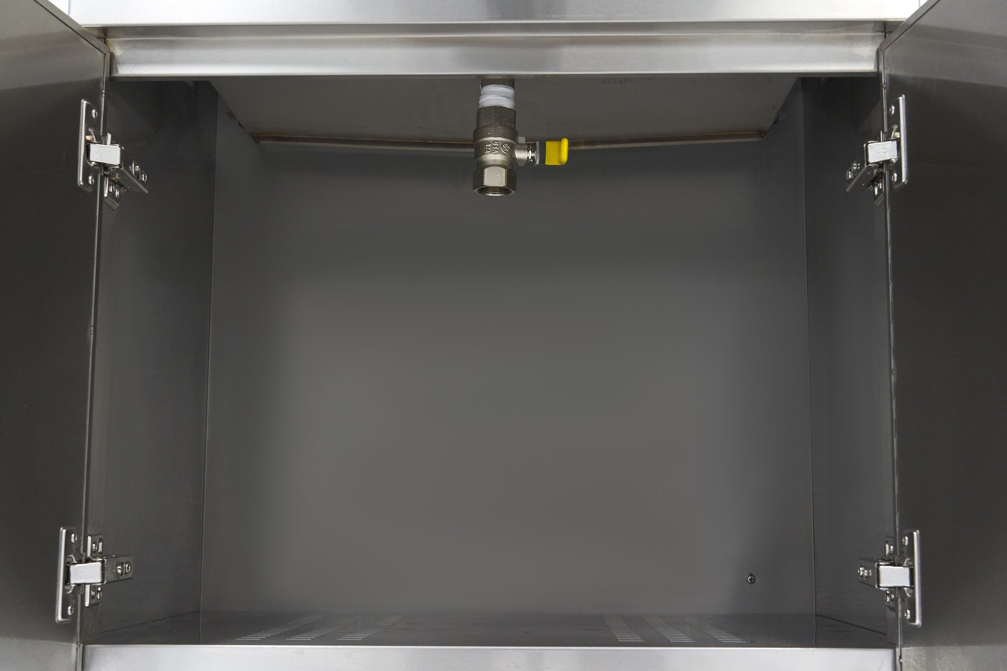 Friteuse - 30 L - 1 panier - avec robinet de vidange et support