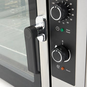 Four de boulangerie Maxima combiné, s'adapte à 6 plateaux 60x40 cm, analogique, 400V, pour cuisson professionnelle.