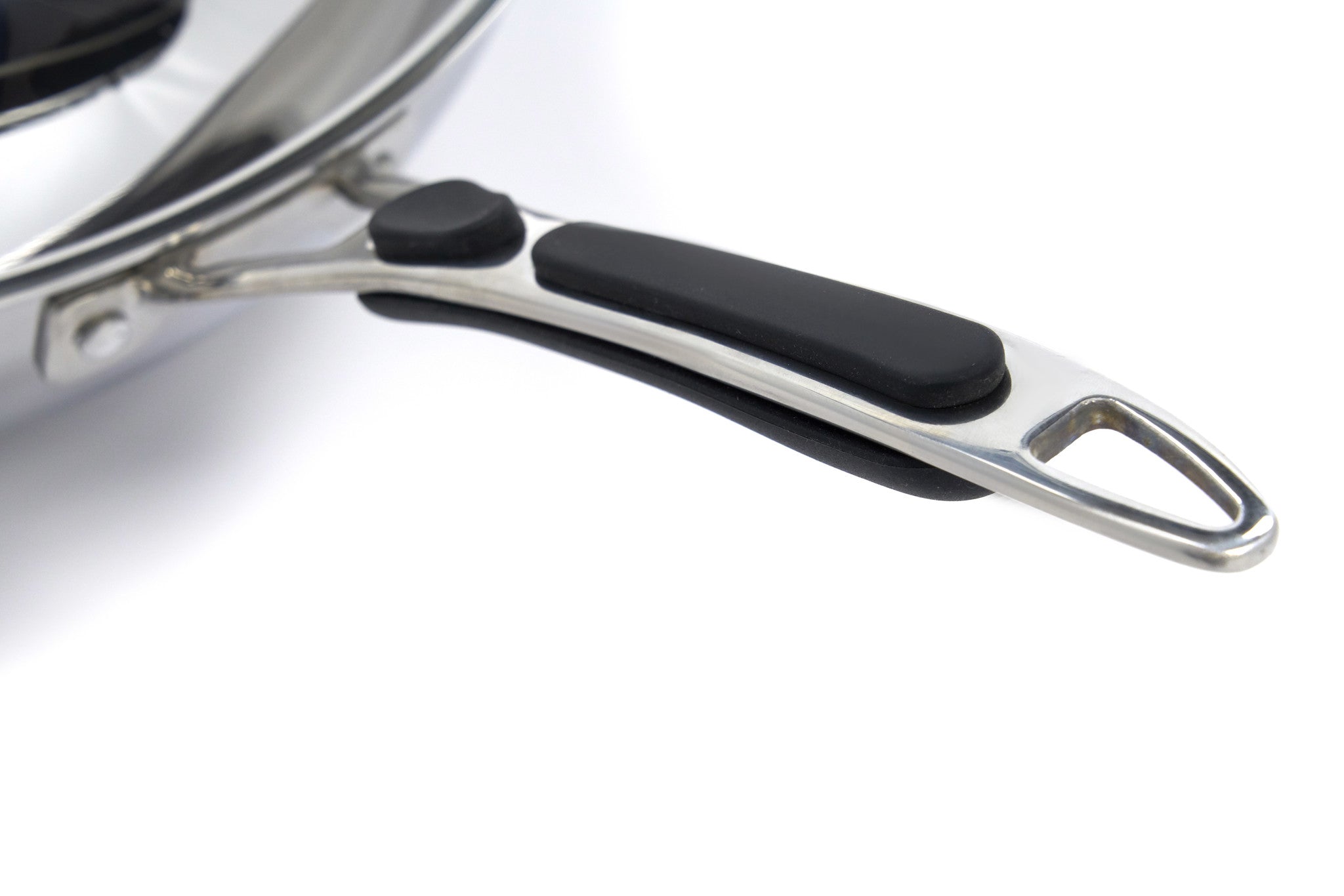 Poêle à wok - Ø36 cm - acier inoxydable - induction