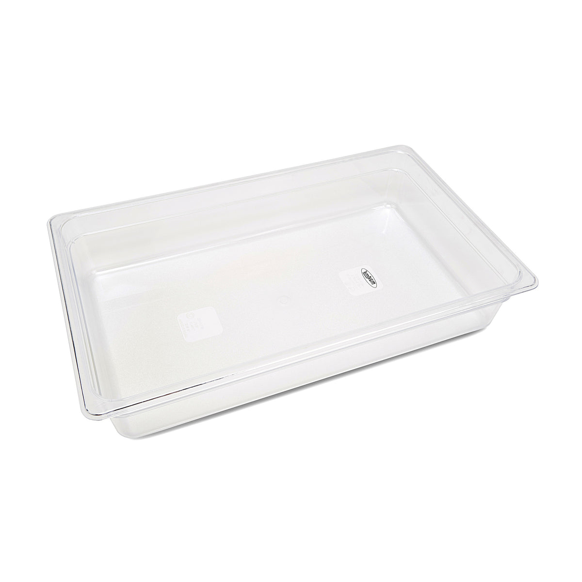 Récipient gastronorm 1/1 GN en polycarbonate avec une profondeur de 10 cm, par Maxima, pour la cuisine professionnelle.