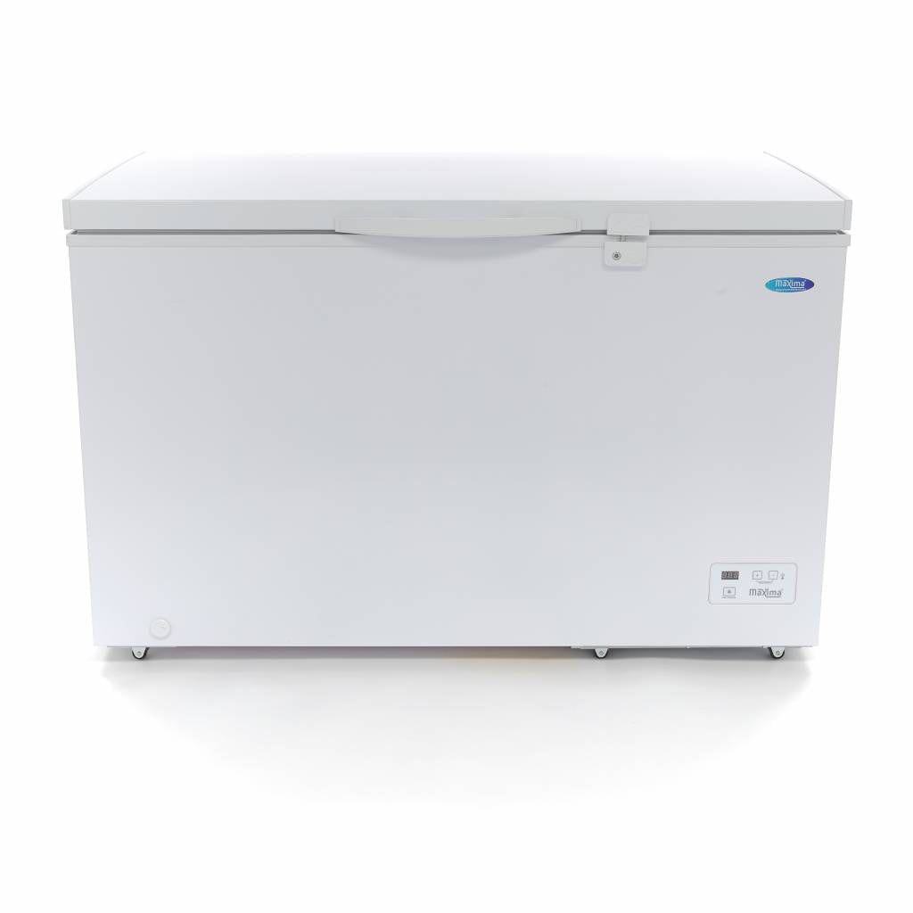 Congélateur coffre - 345 L - sur roulettes - incl panier suspendu