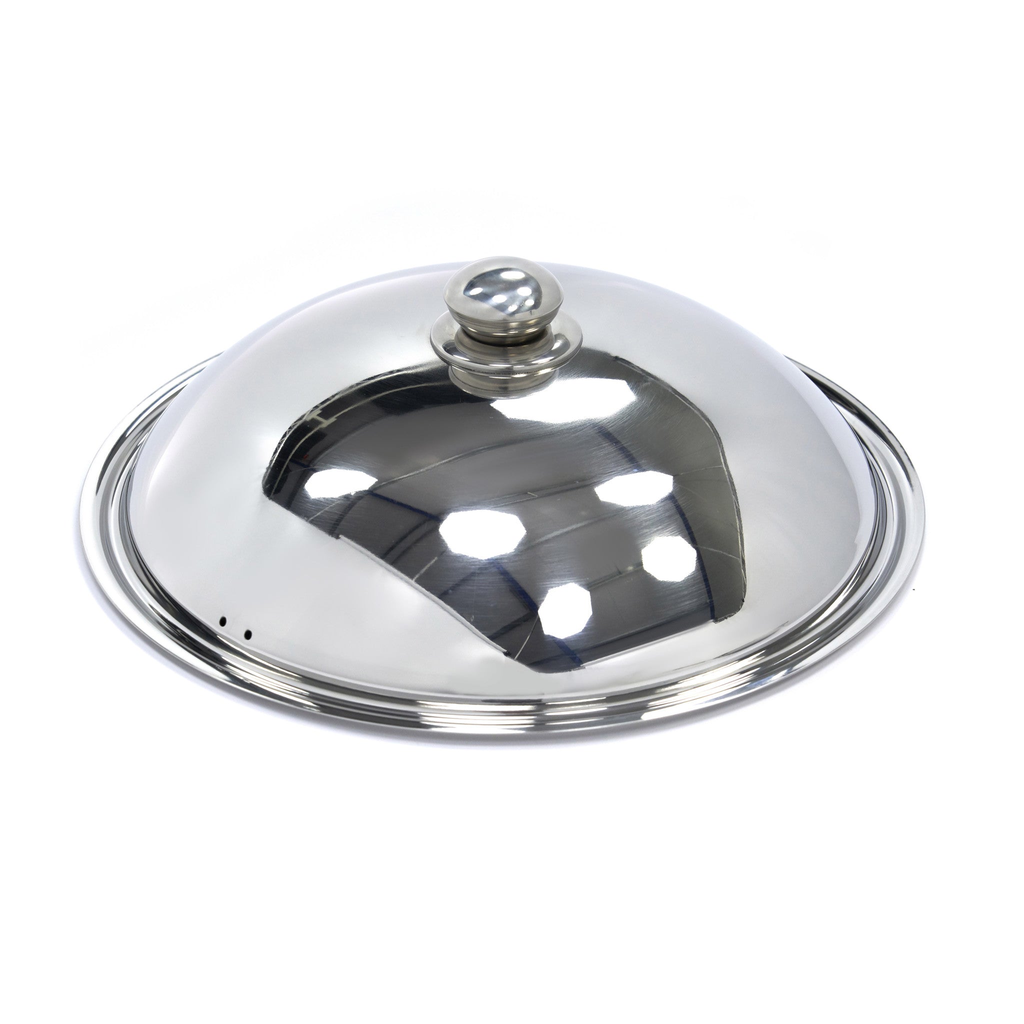 Wok lid - Ø36 cm - stainless steel - induction