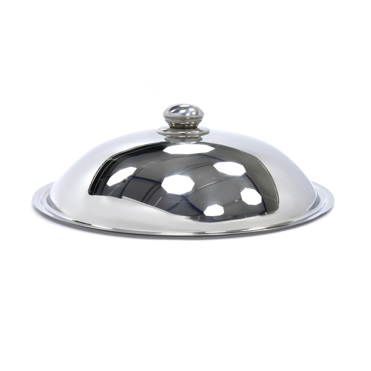 Couvercle de wok - Ø36 cm - acier inoxydable - induction