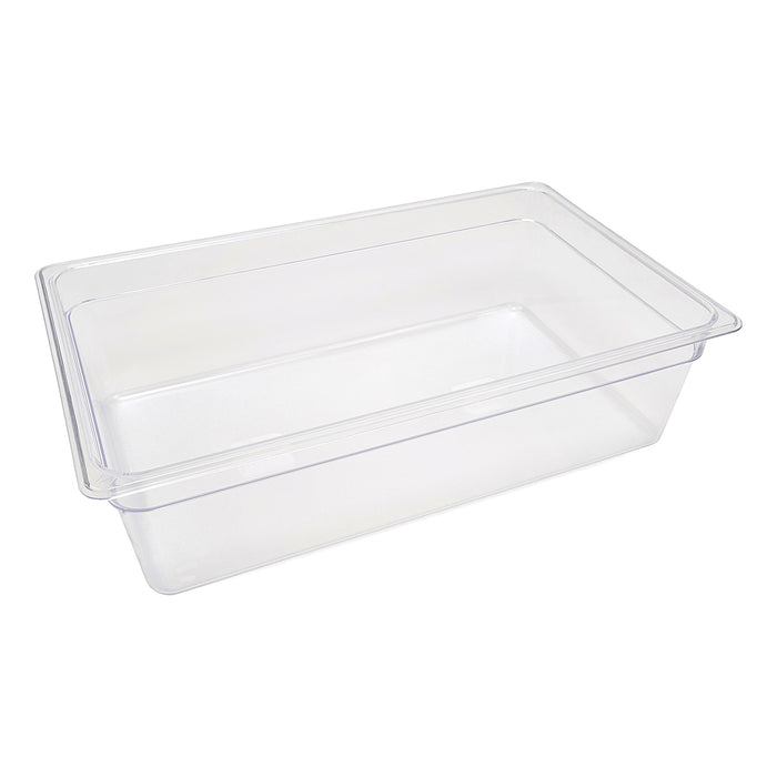 Bac gastronorme Maxima 1/1 GN en polycarbonate, profondeur 15 cm, pour la cuisine professionnelle.