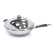Couvercle de wok - Ø36 cm - acier inoxydable - induction