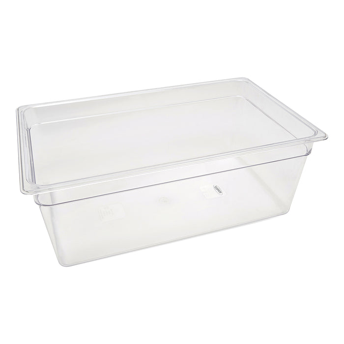 Récipient gastronorm 1/1 GN en polycarbonate, profondeur 20 cm, de la marque Maxima, idéal pour la cuisine professionnelle