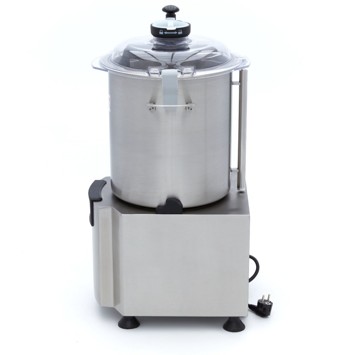 Robot culinaire Maxima de 18 L avec bol en acier inoxydable et commandes intuitives, idéal pour préparer en grande quantité.