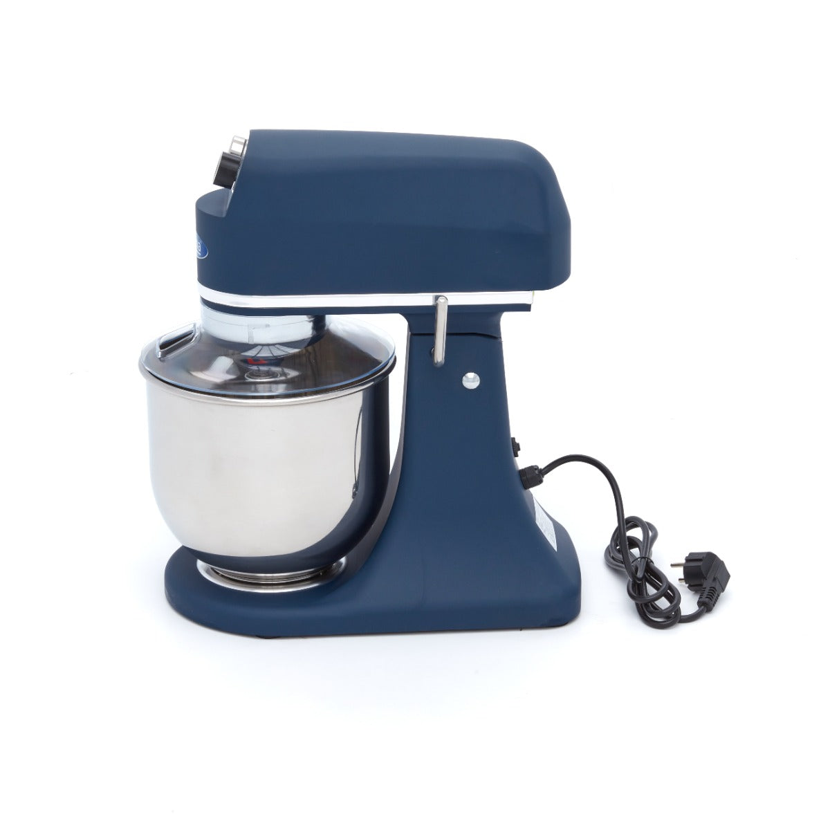 Mixer planétaire - 7 L - jusqu'à 2 kg de pâte - bleu acier mat