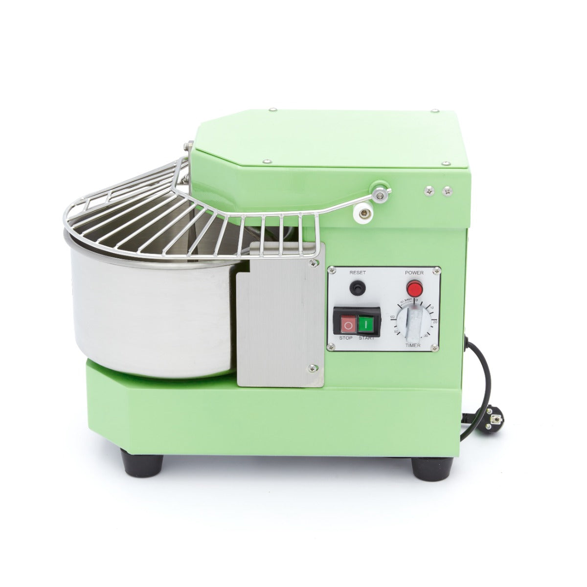 Pétrin à spirale Maxima vert, machine à pâte de 8 L, capacité de 4,5 kg de pâte, pour pétrir efficacement la pâte.