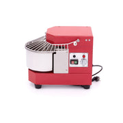 Pétrin à spirale Maxima rouge framboise, machine à pâte de 8 L, capacité de 4,5 kg de pâte, pour cuisine professionnelle
