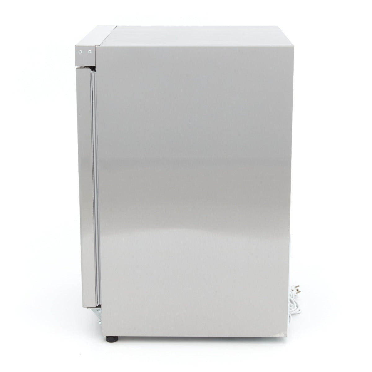 Congélateur - 200 L - 2 étagères fixes - acier inoxydable