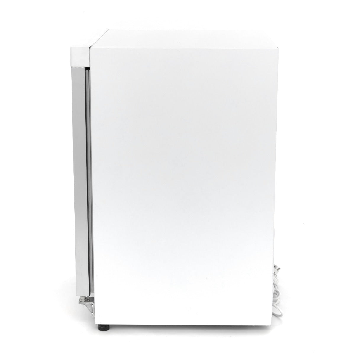 Réfrigérateur - 200 L - blanc - avec porte en verre